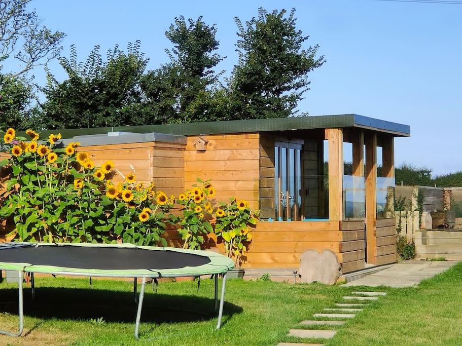 Little Swelle Cabin With Awesome Sea Views Poundstock Exterior photo